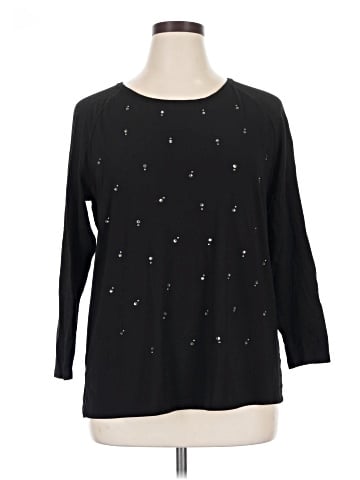 Jones New York Collection 3/4 Sleeve Top (view 1)