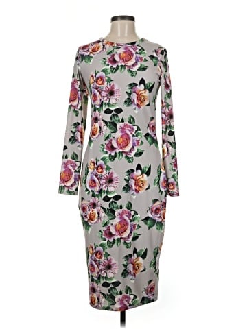 Zara W&B Collection Casual Dress (view 1)