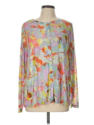 LOGO by Lori Goldstein Long Sleeve Blouse (view 1)