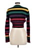 BCBGeneration Stripes Purple Pullover Sweater Size L - photo 2