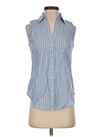 Ann Taylor Sleeveless Button-Down Shirt (view 1)