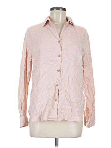 Uniqlo Long Sleeve Button-Down Shirt (view 1)
