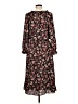 Talbots Floral Black Casual Dress Size L (petite) - photo 2