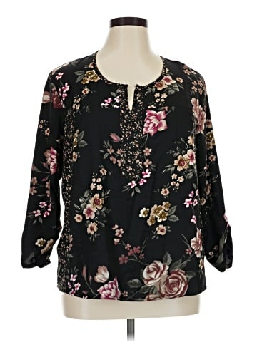 Serengeti 3/4 Sleeve Blouse (view 1)