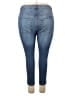 Ellos Solid Blue Jeans Size 18 - photo 2