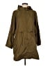 J.Jill 100% Polyester Green Raincoat Size L - photo 1
