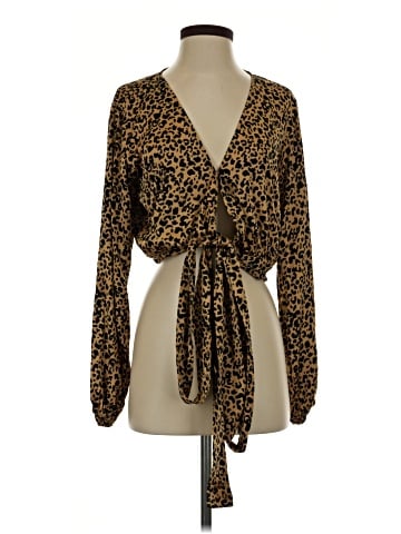 WAYF Long Sleeve Blouse (view 1)