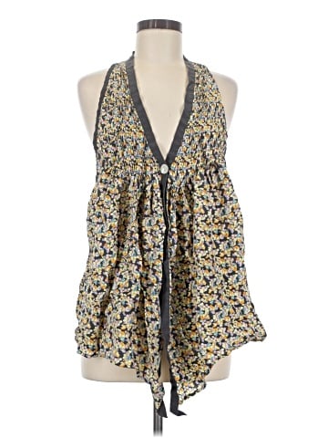 Elizabeth and James Sleeveless Silk Top (view 1)