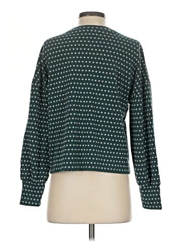 Madewell Floral Jacquard Puff-Sleeve Top (view 2)