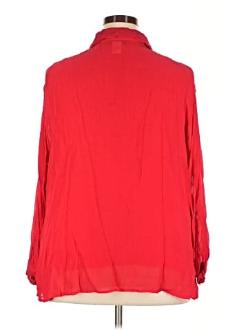 Notations Long Sleeve Blouse (view 2)