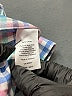 Talbots 100% Cotton Checkered-gingham Blue 3/4 Sleeve Button-Down Shirt Size 8 Petite - photo 8