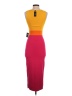 Express Color Block Pink Cocktail Dress Size XS - photo 2