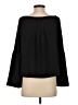 Nanette Lepore 100% Polyester Black Long Sleeve Blouse Size 2 - photo 2