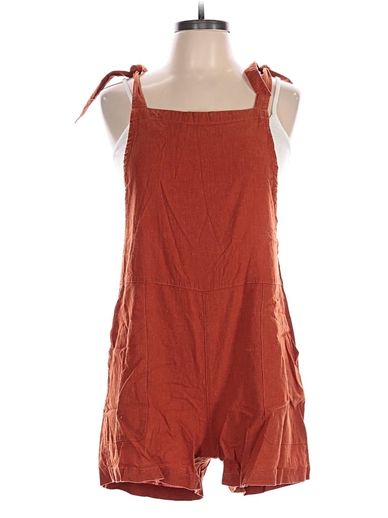 Pre-owned Toad And Co Romper In Orange