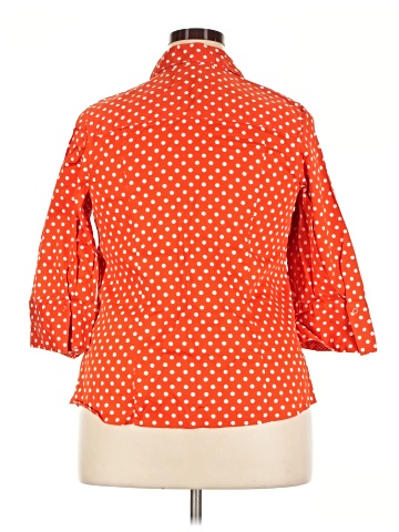 Lane Bryant 3/4 Sleeve Button-Down Shirt (view 2)