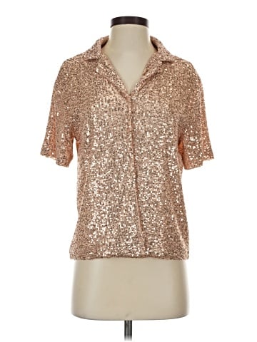 Sunday in Brooklyn Short Sleeve Blouse (view 1)