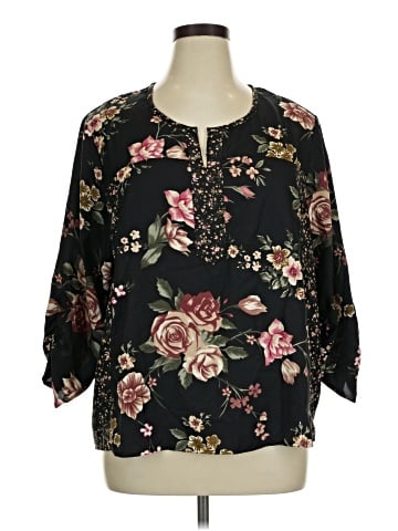 Serengeti 3/4 Sleeve Blouse (view 1)