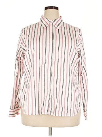 Jones New York Signature Long Sleeve Blouse (view 1)