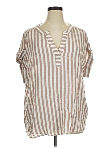 Jane and Delancey Short Sleeve Blouse (view 1)