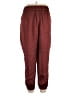 Express 100% Polyester Solid Burgundy Casual Pants Size XL - photo 1
