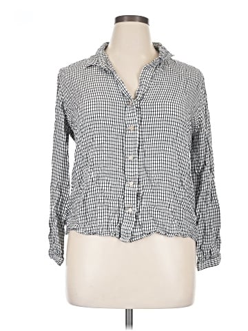 Nic + Zoe 3/4 Sleeve Button-Down Shirt (view 1)