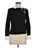 CeCe Black Long Sleeve Top Size M - photo 1