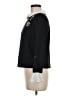 CeCe Black Long Sleeve Top Size M - photo 5