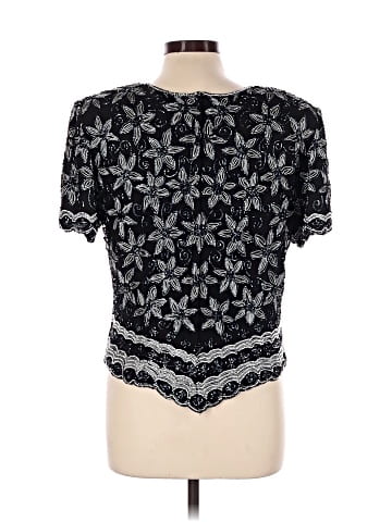 Papell Boutique Evening Short Sleeve Top (view 2)