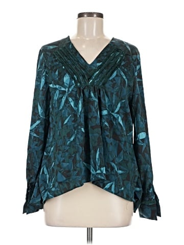 H By Halston Long Sleeve Blouse (view 1)