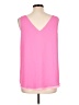 Lilly Pulitzer 100% Polyester Pink Sleeveless Blouse Size L - photo 2