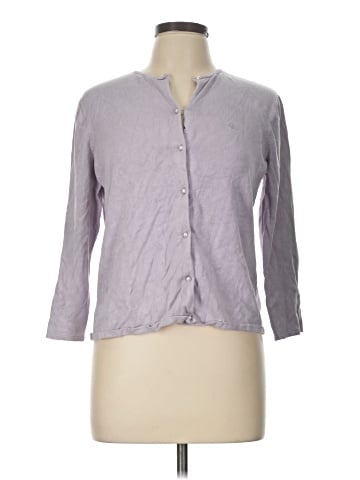 Lauren by Ralph Lauren Silk Cardigan (view 1)