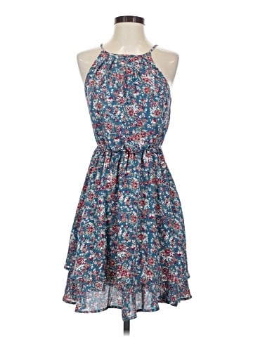 Blue Rain Casual Dress (view 1)