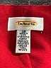 Talbots 100% Polyester Red 3/4 Sleeve Blouse Size 18 - photo 7