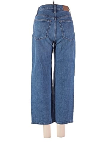 Madewell The Petite Perfect Vintage Wide-Leg Crop Jean in Cresslow Wash (view 2)