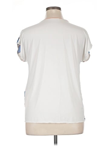 Zara W&B Collection Short Sleeve Blouse (view 2)