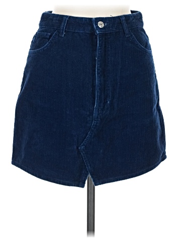 Zara TRF Denim Skirt (view 1)