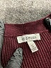 Ella Moss Burgundy Cardigan Size S - photo 7