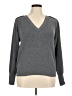 Halogen 100% Polyester Gray Pullover Sweater Size XL - photo 1