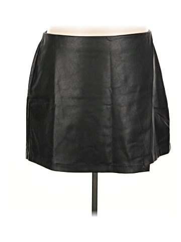 Old Navy Faux Leather Skirt (view 1)