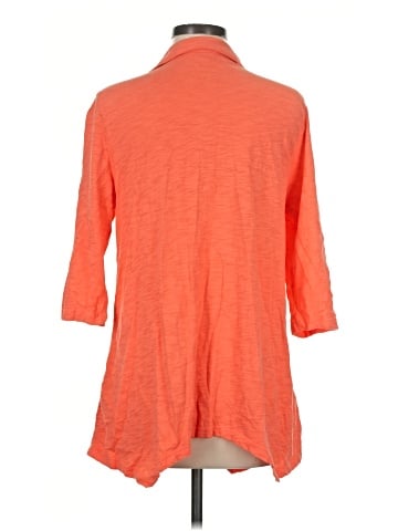 Soft Surroundings 3/4 Sleeve Button-Down Shirt (view 2)