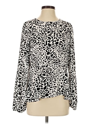 Ann Taylor LOFT Long Sleeve Blouse (view 1)