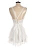 Hayden 100% Polyester Solid White Romper Size M - photo 2