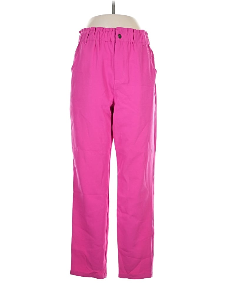 Pre-owned Eesome Casual Pants In Pink