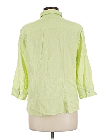 Christopher & Banks 3/4 Sleeve Button-Down Shirt (view 2)