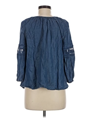 By Design 3/4 Sleeve Blouse (view 2)