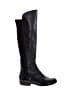 Anne Klein 100% Leather Solid Black Boots Size 8 - photo 1