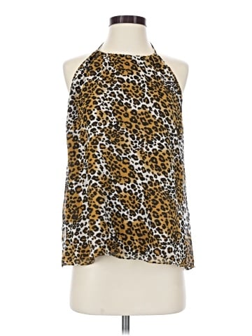 Alice + Olivia Sleeveless Silk Top (view 1)