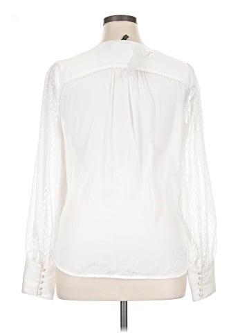 White House Black Market 3/4 Sleeve Blouse (view 2)