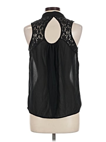 Vanity Sleeveless Button-Down Shirt (view 2)