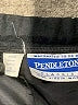 Pendleton 100% Wool Solid Black Wool Skirt Size 14 - photo 4